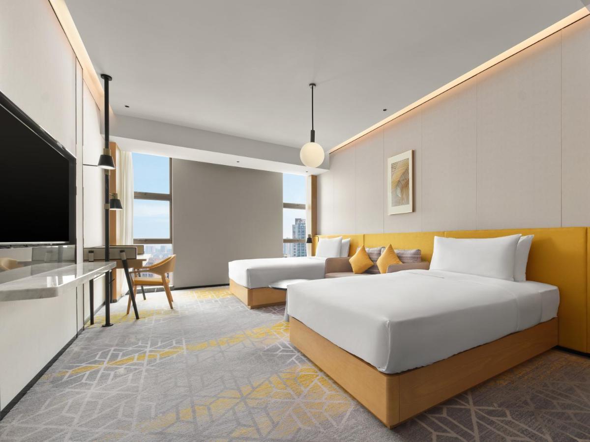 Hilton Garden Inn Jiaxing Xiuzhou Eksteriør bilde